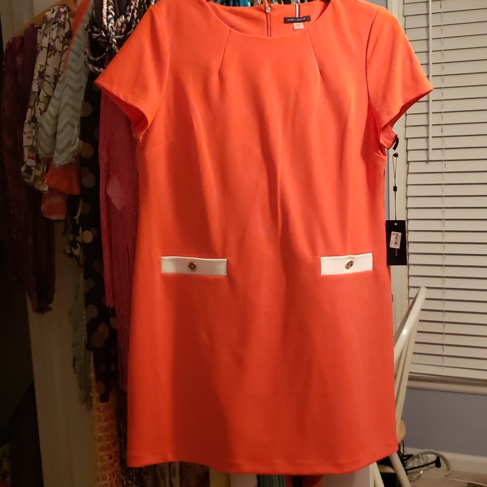 Orange dress